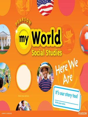 cover image of myWorld Social Studies GK